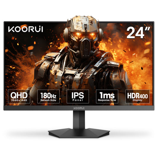 Monitor Gaming 24” QHD 1440P 180Hz – 2K Ultra Fluido para PC | Modelo G2421V