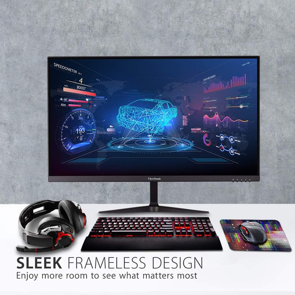 Monitor Gaming 27” 180Hz 1ms Full HD – Freesync, Eye Care, HDMI & DisplayPort | VX2718-P-MHD