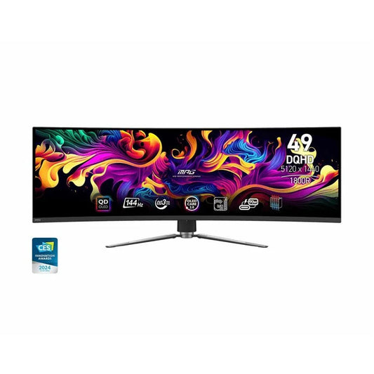 MSI MPG 491CQP QD-OLED 49” Curvo 32:9 – Experiencia UltraWide Definitiva