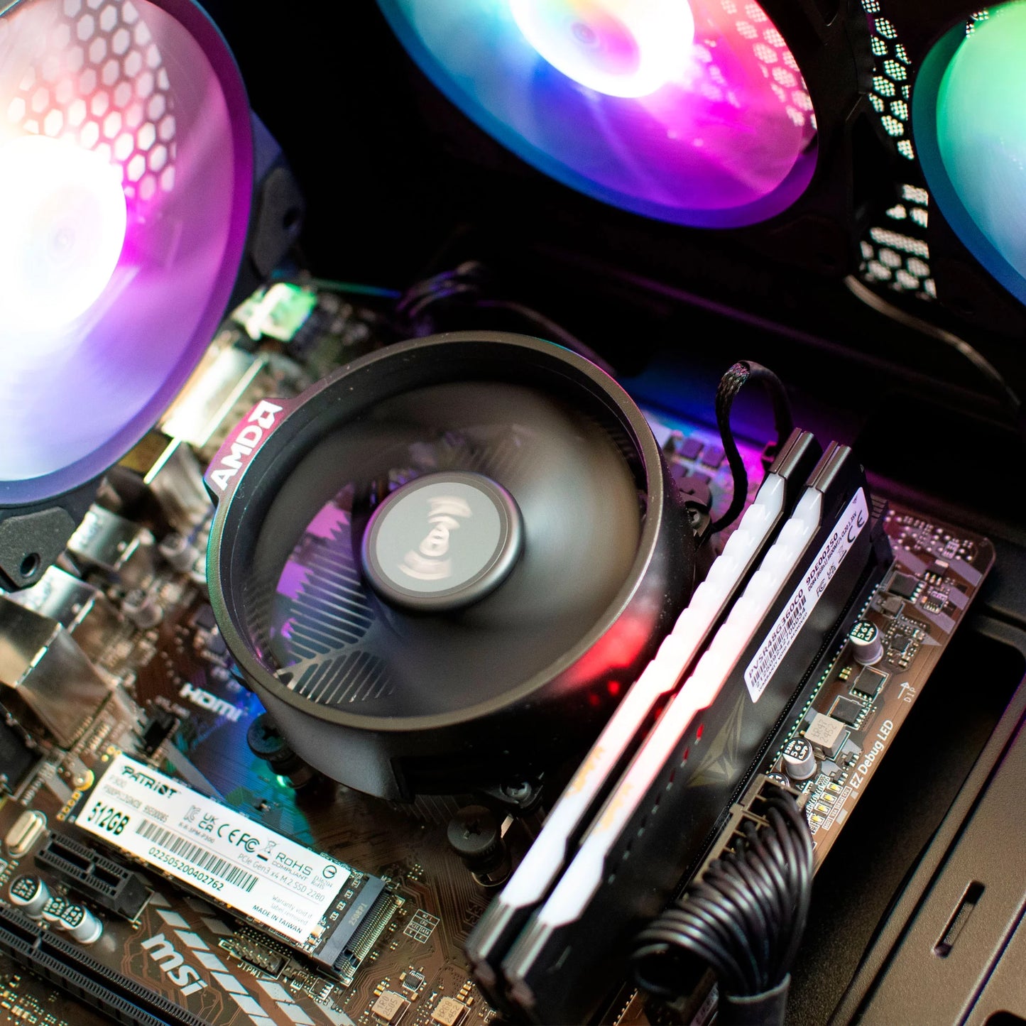 PC Sobremesa Ryzen 7 5700G 16GB RAM 512GB SSD – Alto Rendimiento Multitarea | Windows 11