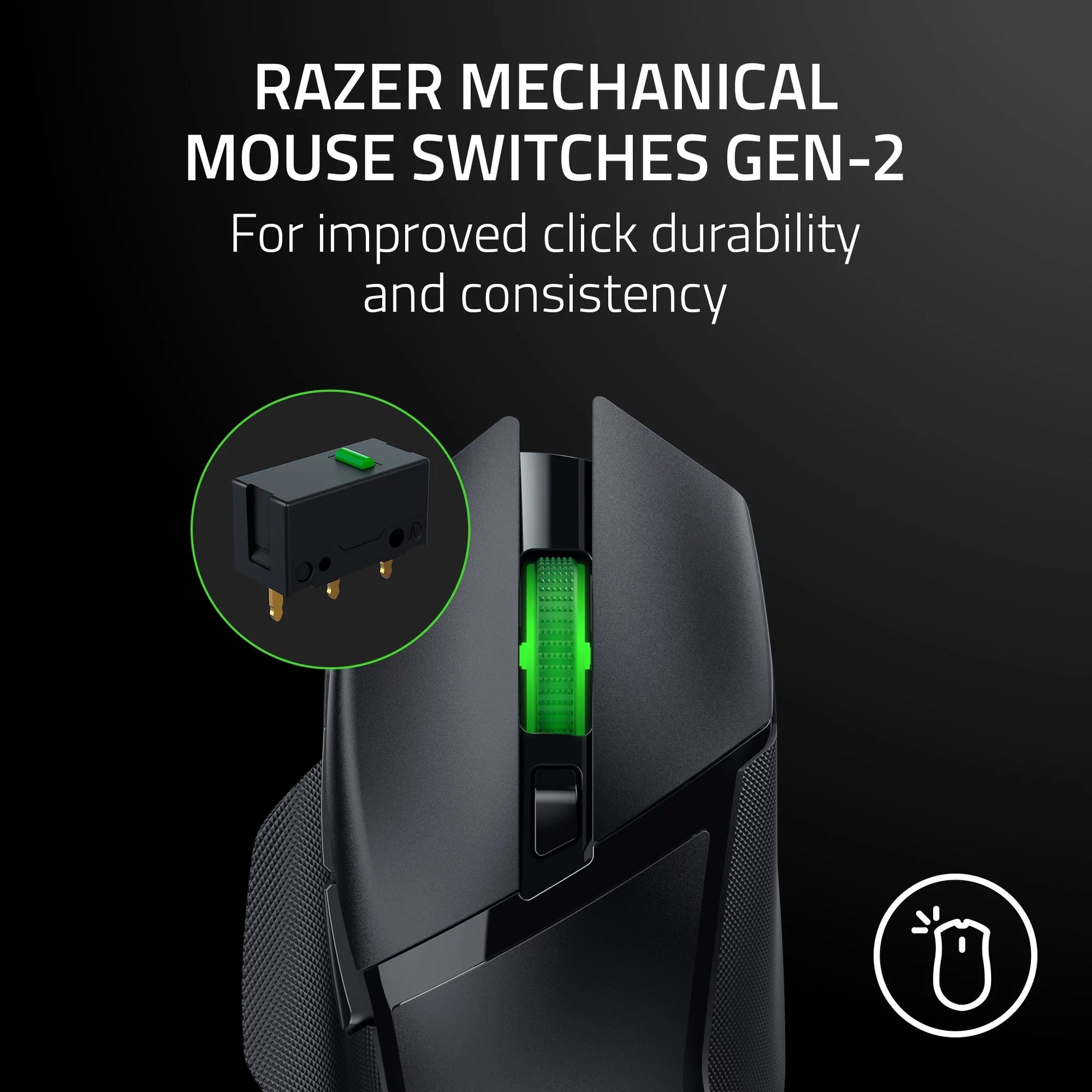 Razer Basilisk V3 X HyperSpeed Wireless Gaming Mouse – RGB Chroma Alta Precisión