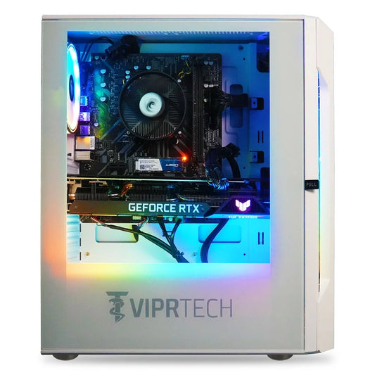PC Gaming Rebel 3.0 Ryzen 7 RTX 3060 12GB 16GB RAM 512GB SSD – Alto Rendimiento 1440p | Blanco